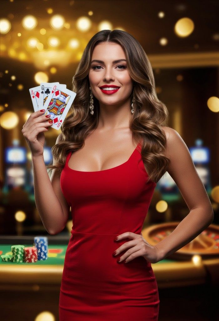 Live dealer interacting with player via chat